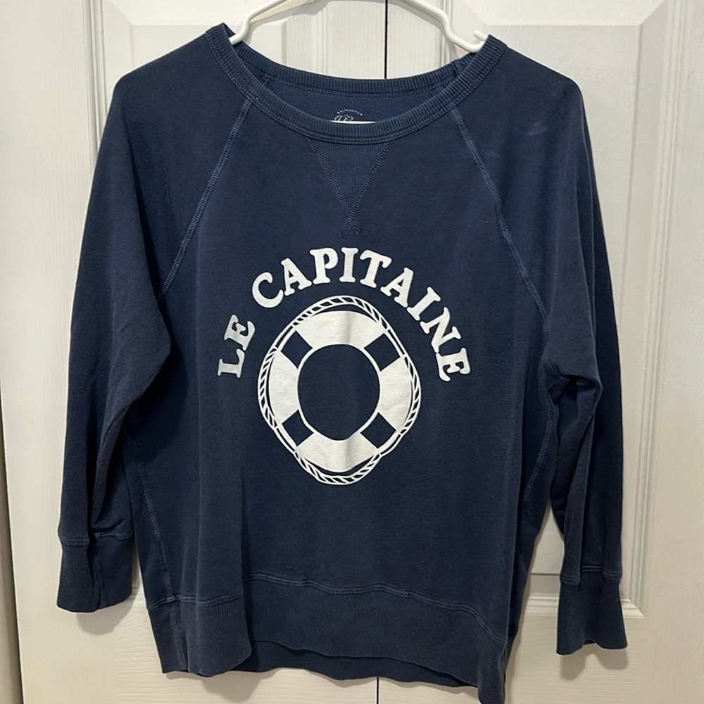 J. Crew light weight crew sweatshirt
